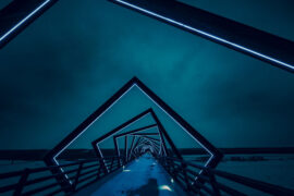 一条路并不因为它路边长满荆棘而丧失其美丽，旅行者照旧向前进