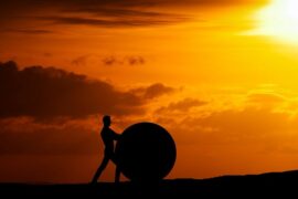 遇到困难不放弃的励志句子