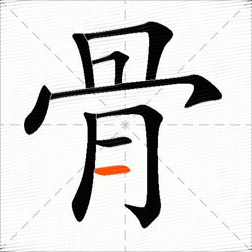 骨的多音字组词和成语3