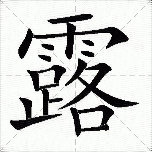 露的多音字组词-图1