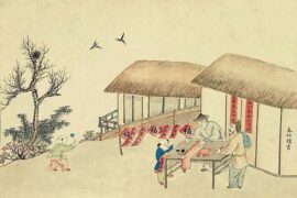 关于春联的由来与传说故事封面图片