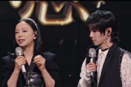 华晨宇、黄绮珊《归零》歌词封面图（声生不息版现场照片）