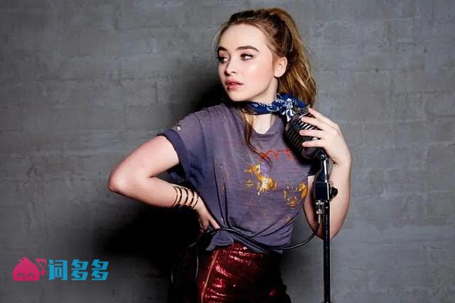 Sabrina Carpenter《exhale》歌词