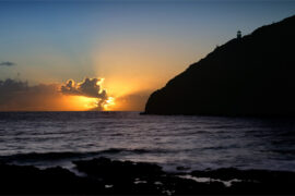 描写晚霞的句子大全