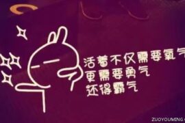 搞笑霸气座右铭