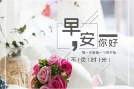 早安打卡朋友圈的文案