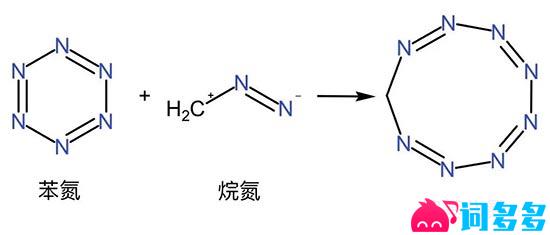 烷基八氮结构式图示