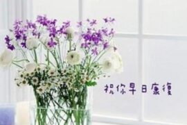 祝病人早日康复的祝福语