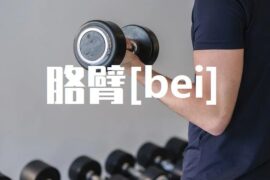 臂的多音字组词