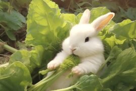 儿时拔草（兔子吃草）封面图