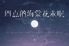 钟棋煜《四点的海棠花未眠》歌词