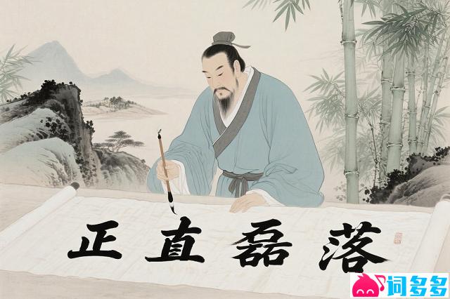 关于“正直磊落”的名言名句精选