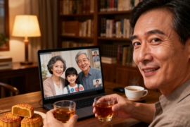 40条中秋朋友圈文案，道尽中年男人的烟火幸福