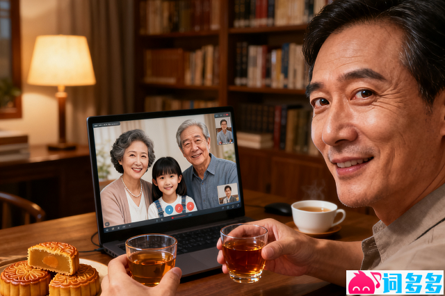 40条中秋朋友圈文案，道尽中年男人的烟火幸福