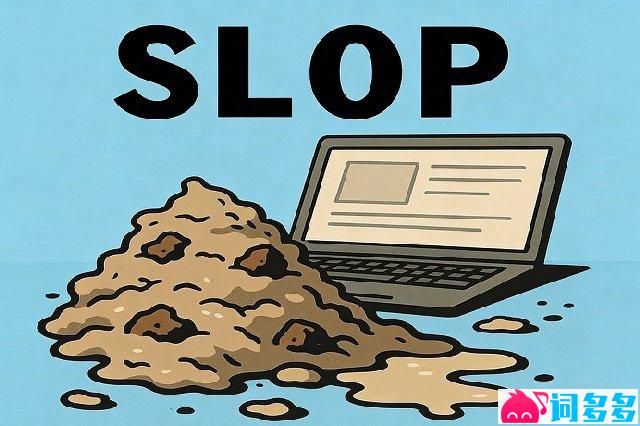 slop是什么意思slop的发音高清图片