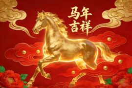 2026马年祝福语四个字祝福词大全图片
