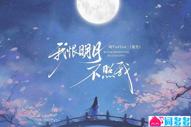 阿YueYue《我恨明月不照我》歌词封面图