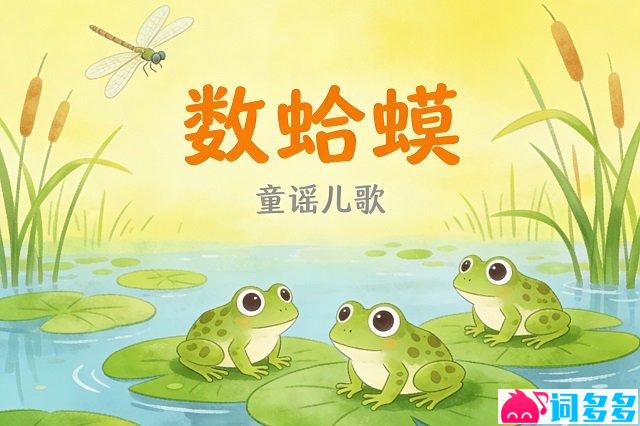 龚琳娜、高子晴《数蛤蟆》歌词封面图