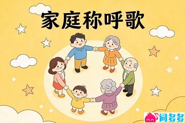 龚琳娜《家庭称呼歌》歌词封面图