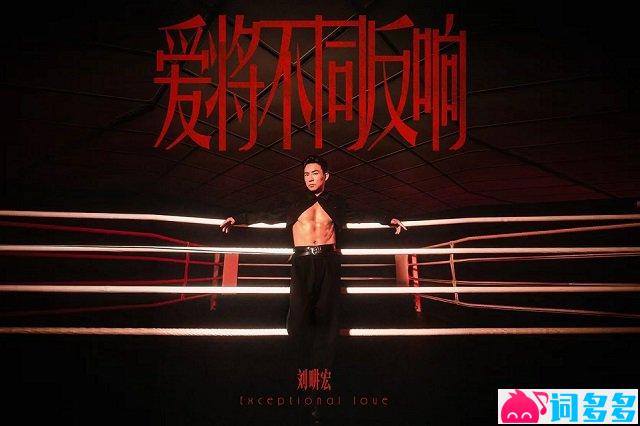 刘畊宏《爱将不同反响》歌词封面图