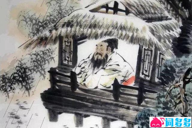 蒋捷画像-蒋捷最著名的十首诗词配图