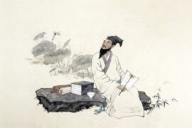 杨万里画像-杨万里最有名的十首诗词配图