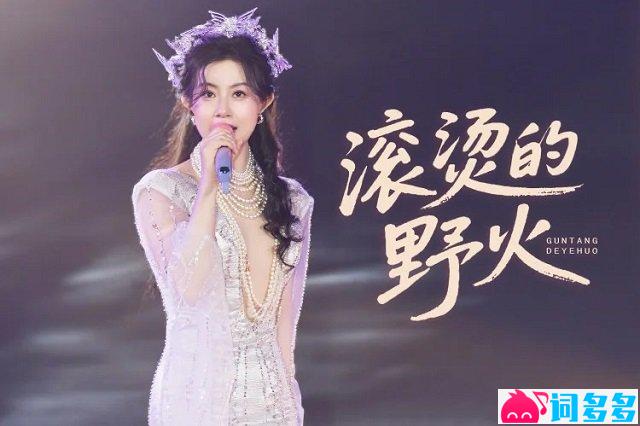 花僮《滚烫的野火》歌词封面图