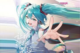 初音未来《让我们拥抱哭泣》歌词封面图