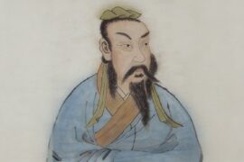 贺知章画像_贺知章最著名的十首诗配图