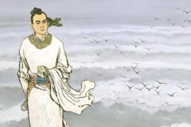 王勃画像_王勃最著名的十首诗配图