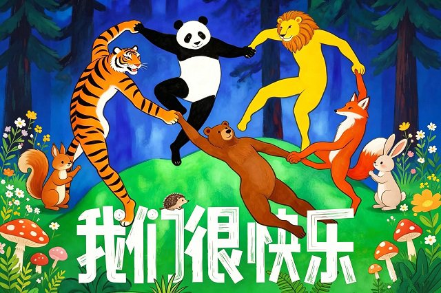 黄子弘凡《我们很快乐》歌词封面图