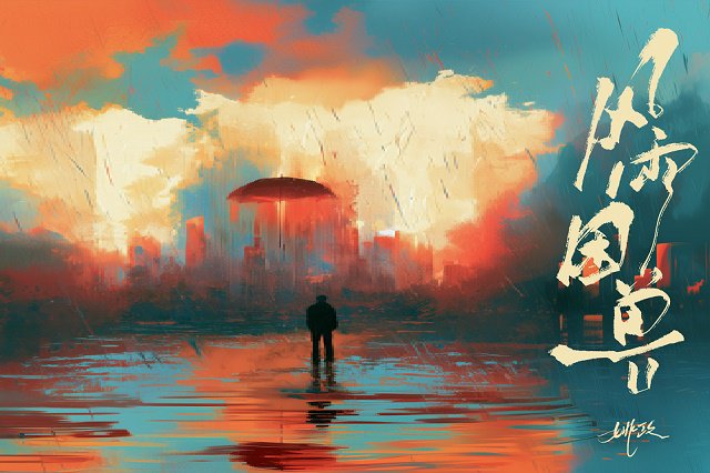 姚政《风雨困兽》歌曲歌词封面图