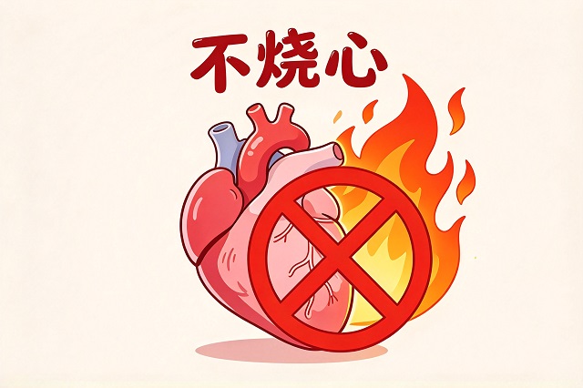 不烧心是什么梗高清图片